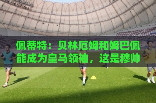 佩蒂特:贝林厄姆和姆巴佩能成为皇马领袖,这是穆帅和球迷的期望 佩蒂特:贝林厄姆和姆巴佩能成为皇马领袖,这是穆帅和球迷的期望